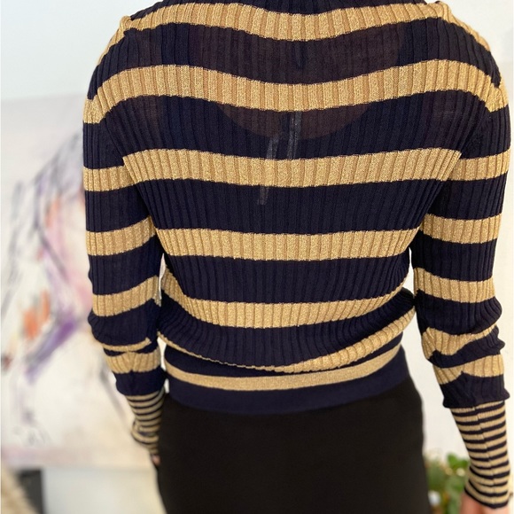 ZARA Knit Crop Sweater size medium - Picture 3 of 10